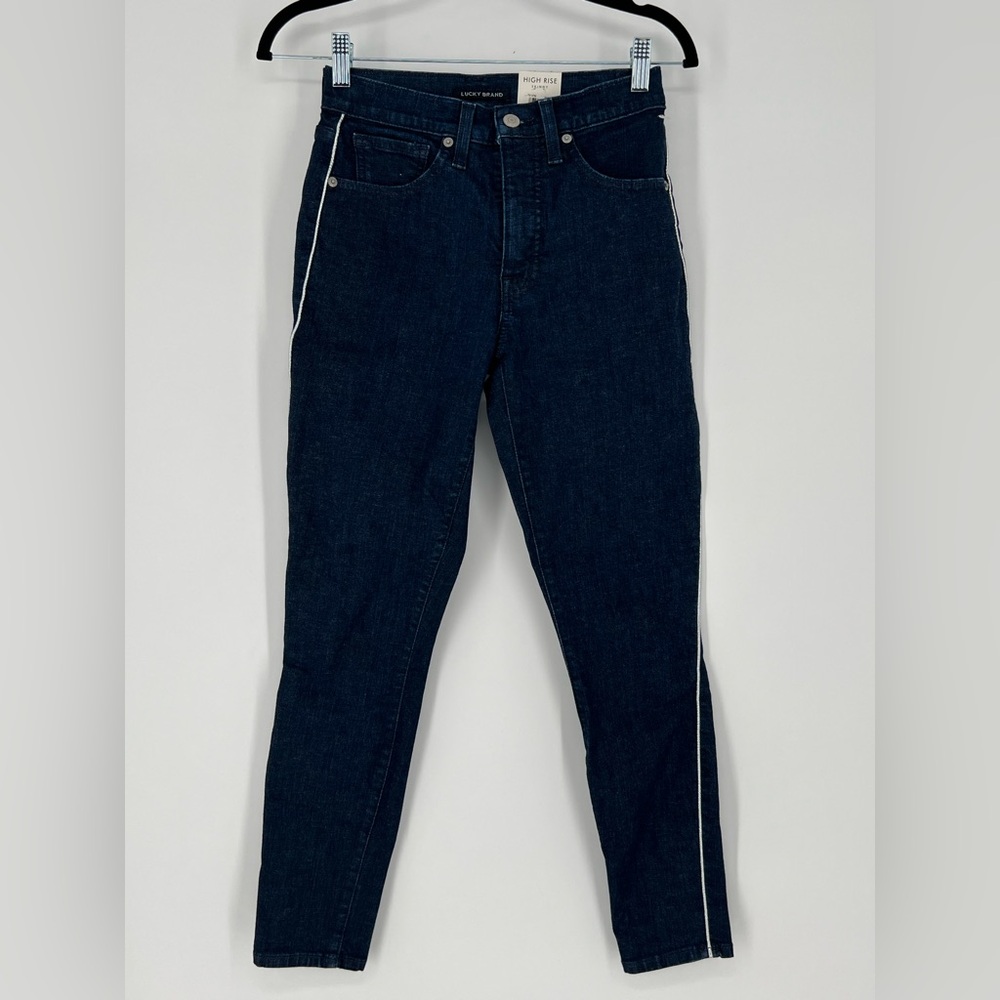 LUCKY BRAND BRIDGETTE HIGH RISE SKINNY JEANS‎